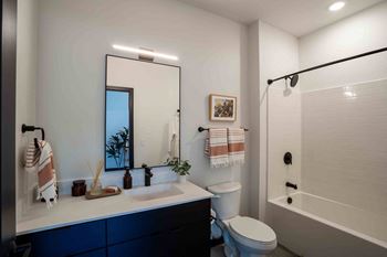 Standing shower or with tub surround*
